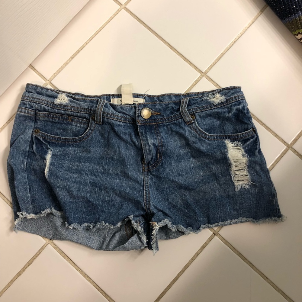 Jean shorts